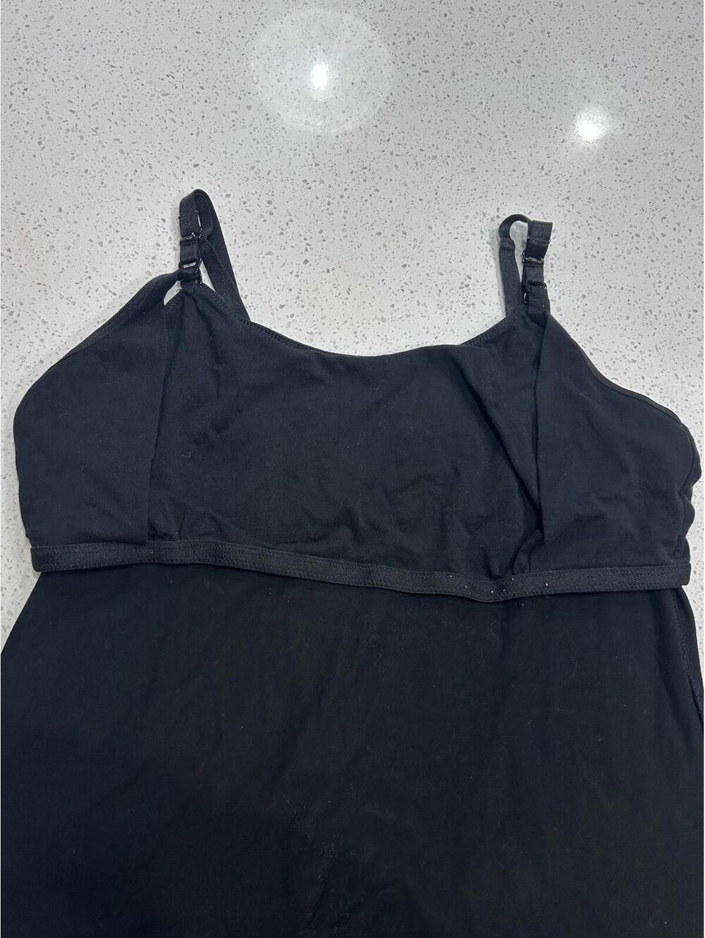 H&M MAMA Maternity & Nursing Camisoles - 3-Pack Basic Essentials - Picture 6 of 9